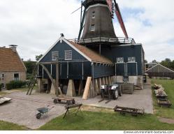 Photo Textures of Building Windmill